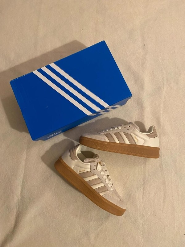 adidas samba XLG off white cream / clay brown / beige white gum