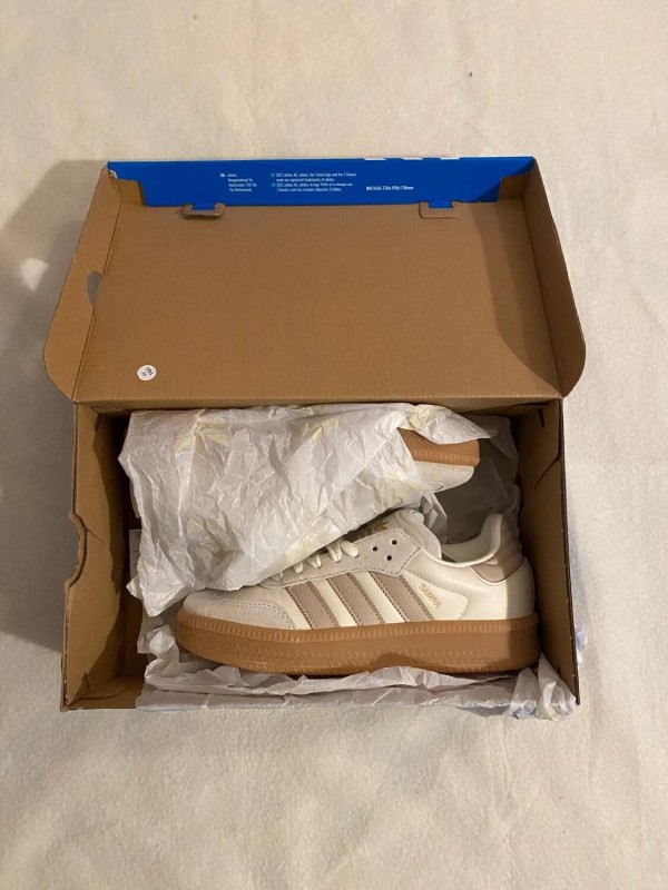 adidas samba XLG off white cream / clay brown / beige white gum 2