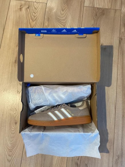 adidas handball spezial chalky brown / magic beige / earth strata marron