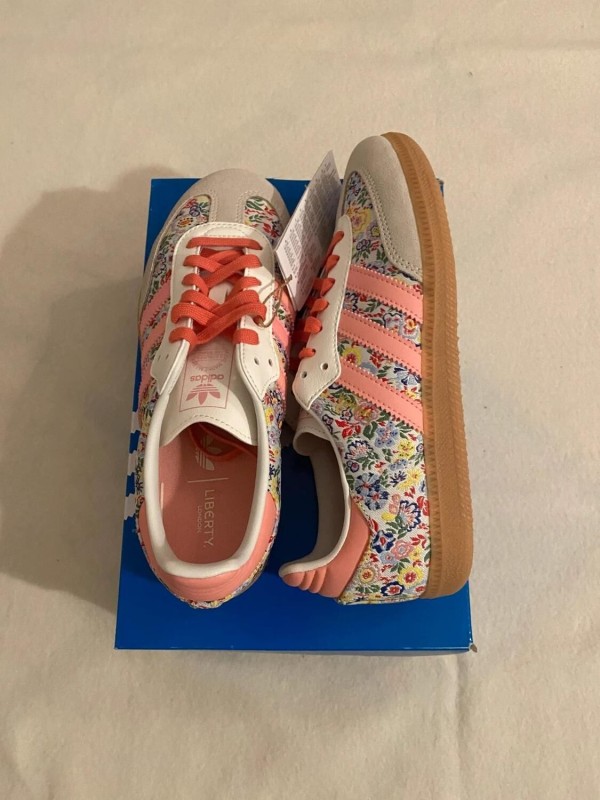 adidas samba liberty x london floral pink 2