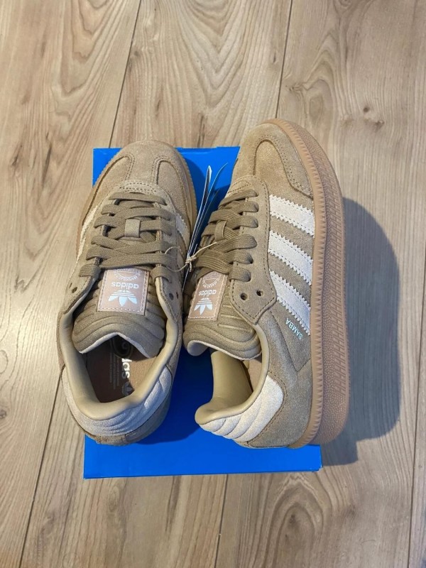 adidas samba XLG cardboard brown / beige marron / off white clay brown 2