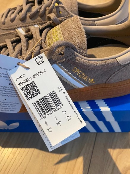 adidas handball spezial chalky brown / magic beige / earth strata marron