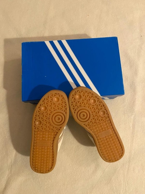 adidas samba XLG off white cream / clay brown / beige white gum 2