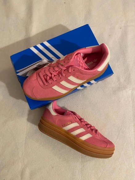adidas gazelle bold pink white cloud / rose blanc