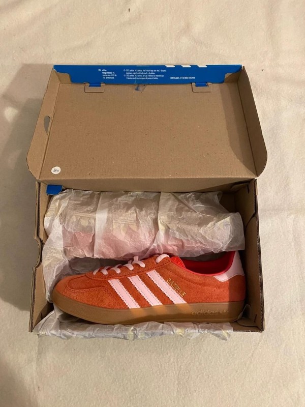 adidas gazelle indoor pink ruby red / rose rouge 2