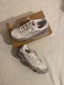 asics gel nyc cream moonrock pink / cream cloud grey / gris crème