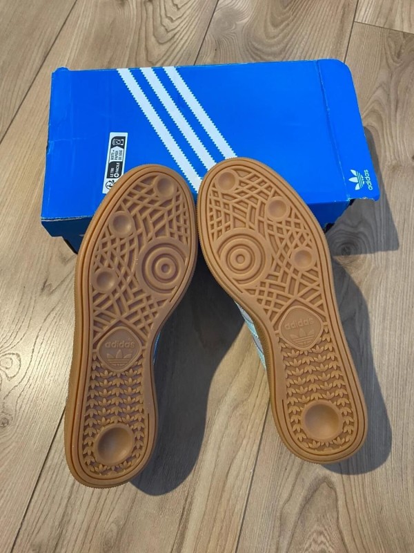 adidas handball spezial grey two blue tone / bleu gris / aluminium blue 2