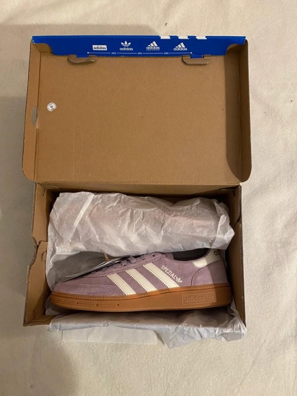 adidas handball spezial preloved fig / purple white / mauve blanc 2