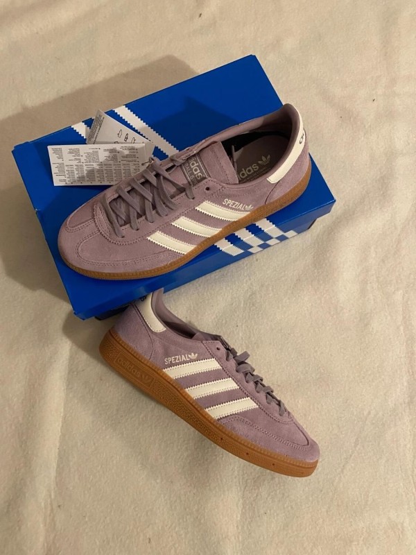 adidas handball spezial preloved fig / purple white / mauve blanc 2