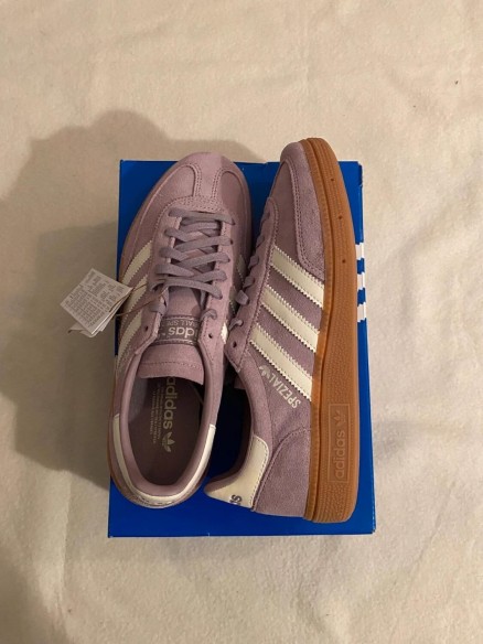 adidas handball spezial preloved fig / purple white / mauve blanc