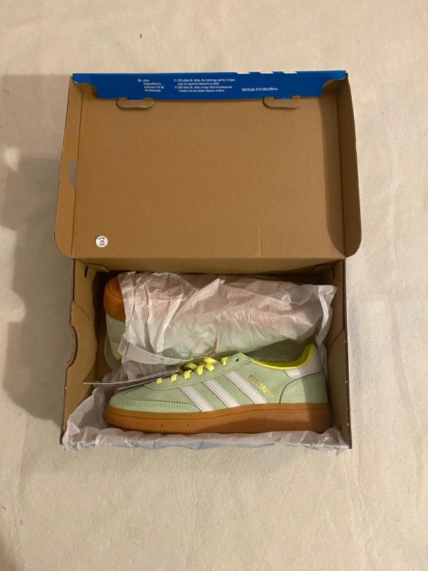 adidas handball spezial green lime / almost yellow / vert jaune citron 2