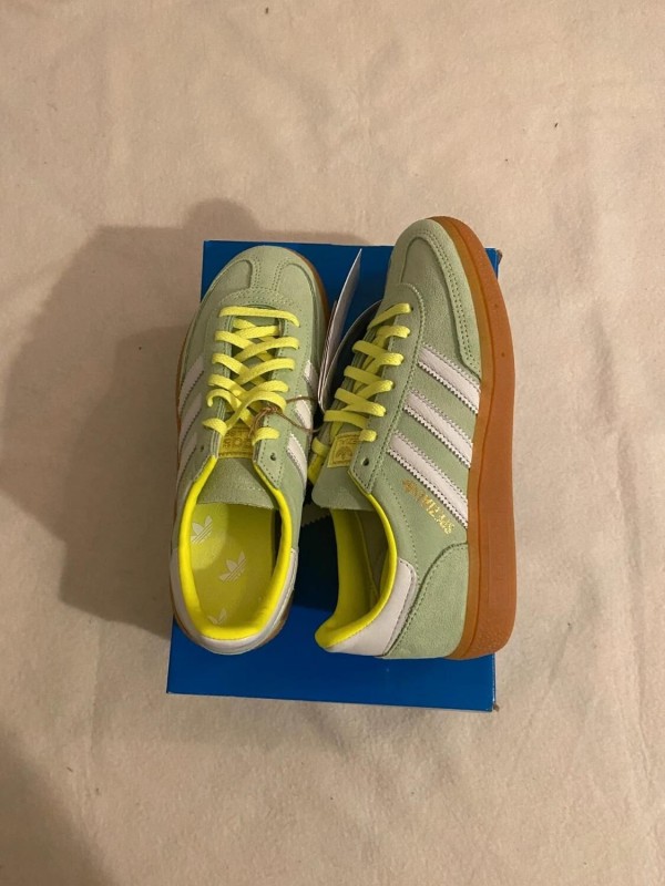 adidas handball spezial green lime / almost yellow / vert jaune citron 2