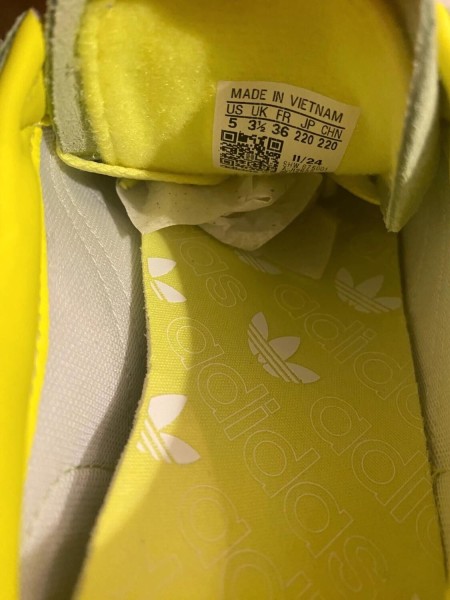 adidas handball spezial green lime / almost yellow / vert jaune citron