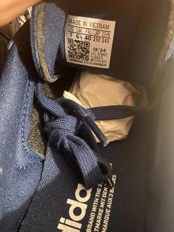 adidas samba og Levis jean blue / bleu foncé blanc 2