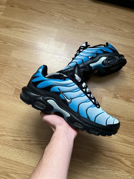 Nike air max plus gradient bleu
