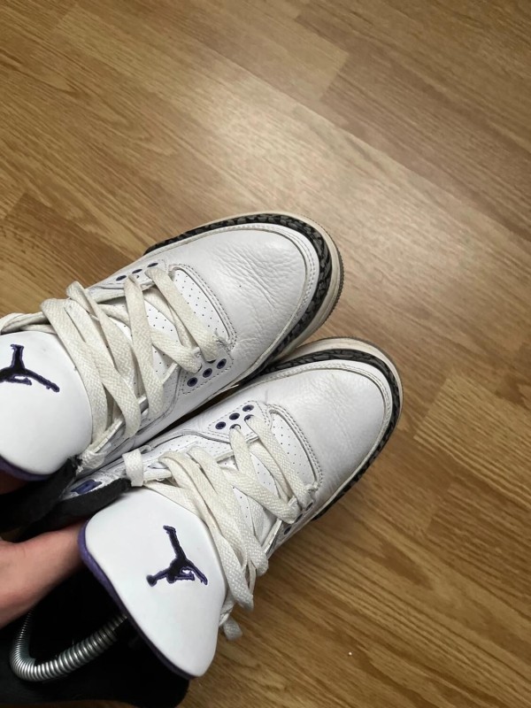 Jordan 3 iris foncé violette 2