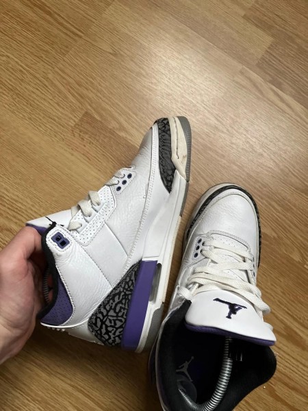 Jordan 3 iris foncé violette