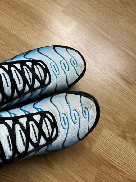 Nike air max plus gradient bleu