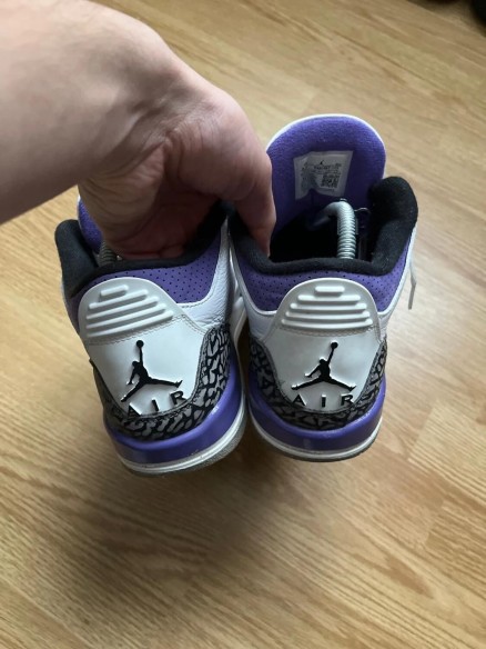 Jordan 3 iris foncé violette