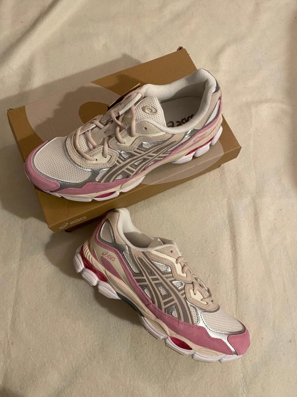 asics gel-nyc pink mineral cream beige / rose beige 2