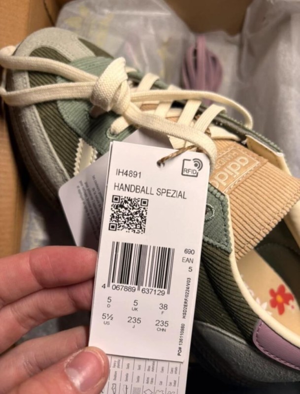 adidas handball spezial green mauve exclusivité zalando taille 38 2