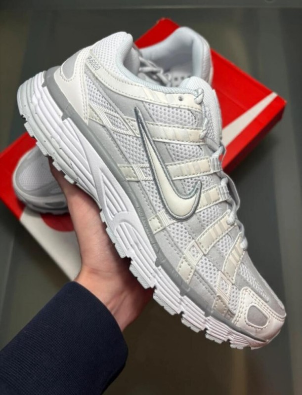 Nike P-6000 white pure platinum taille 37,5