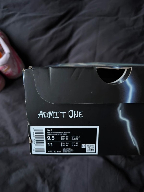 Nike Ja 3 Saint Valentin Pink 2