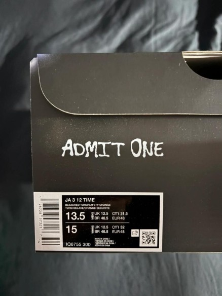 Nike Ja 3 Twelve Time