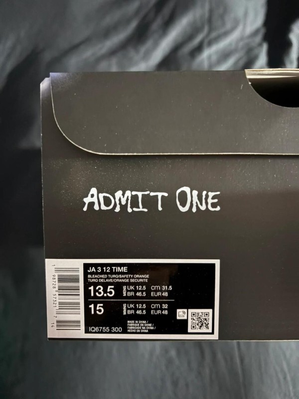 Nike Ja 3 Twelve Time 2