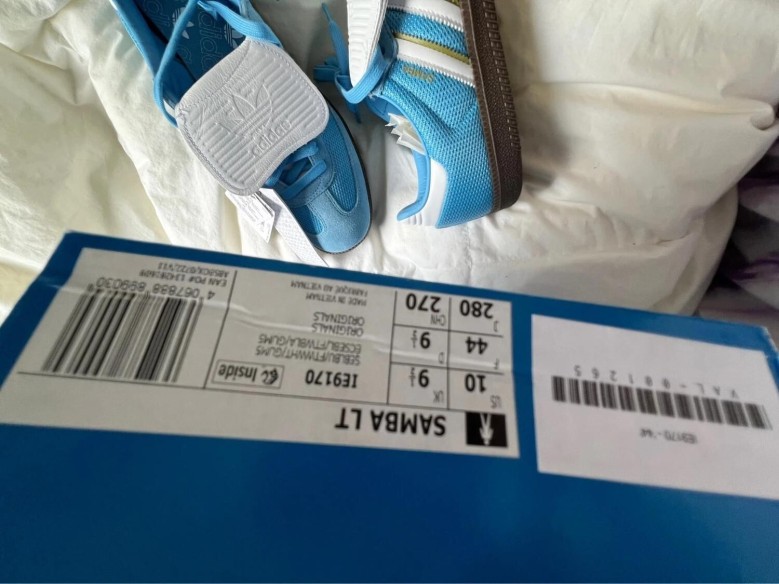 Adidas samba bleu t44