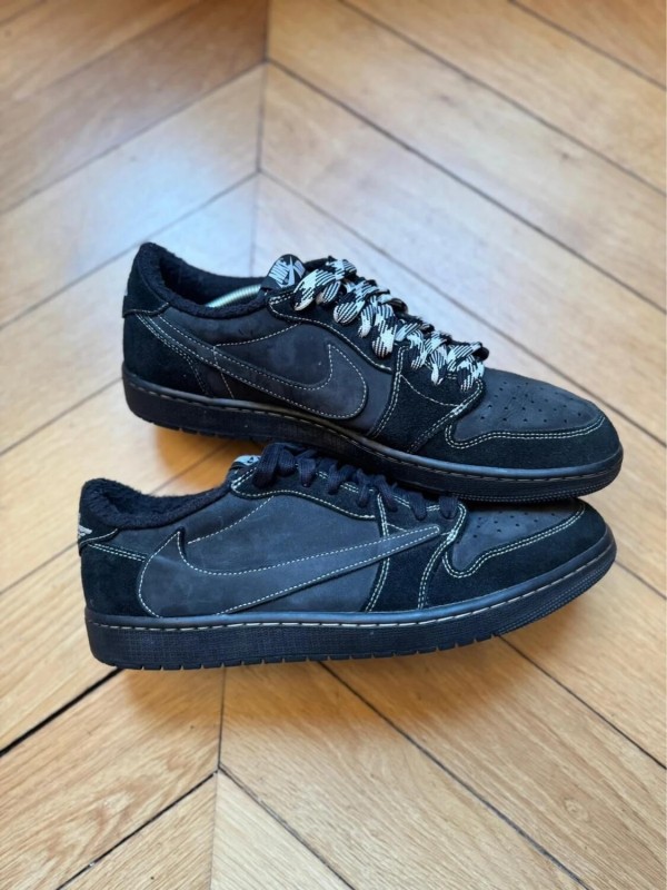 Air Jordan 1 Low Travis Scott Black Phantom 2