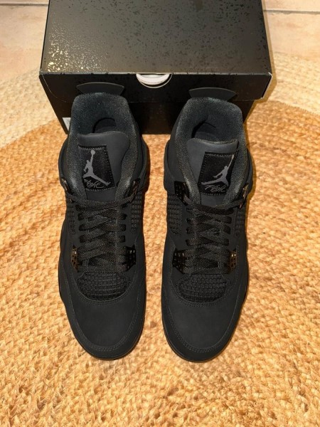 Jordan 4 Black Cat - Taille 46