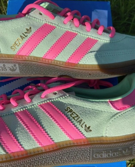 adidas spezial rose verte t38