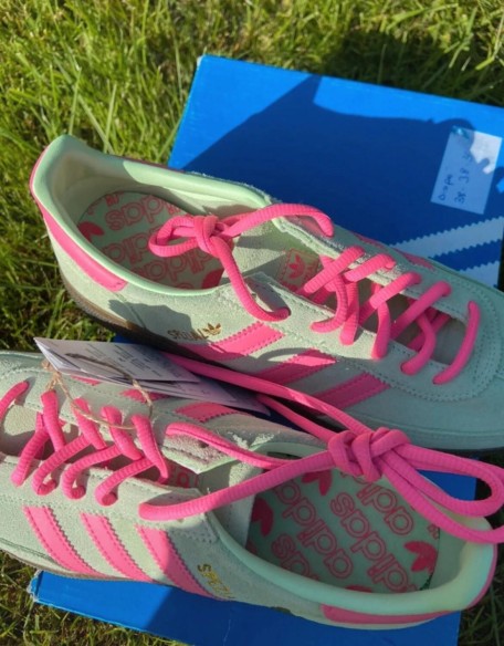 adidas spezial rose verte t38