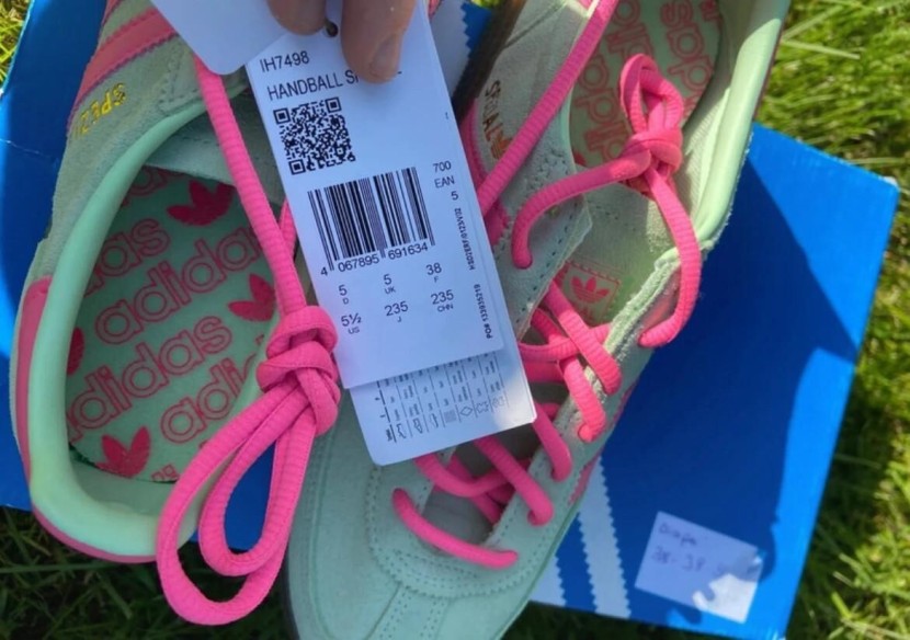 adidas spezial rose verte t38