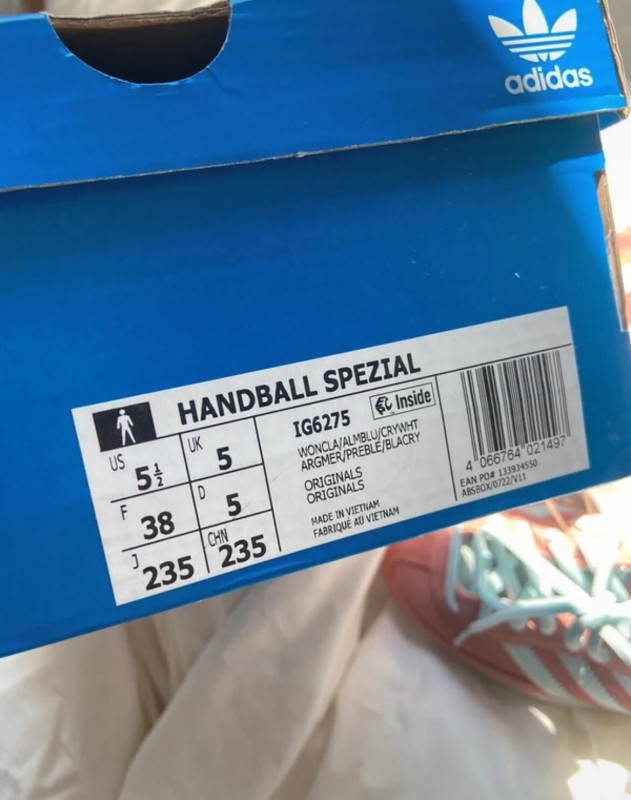 adidas spezial rose bleu t38 2