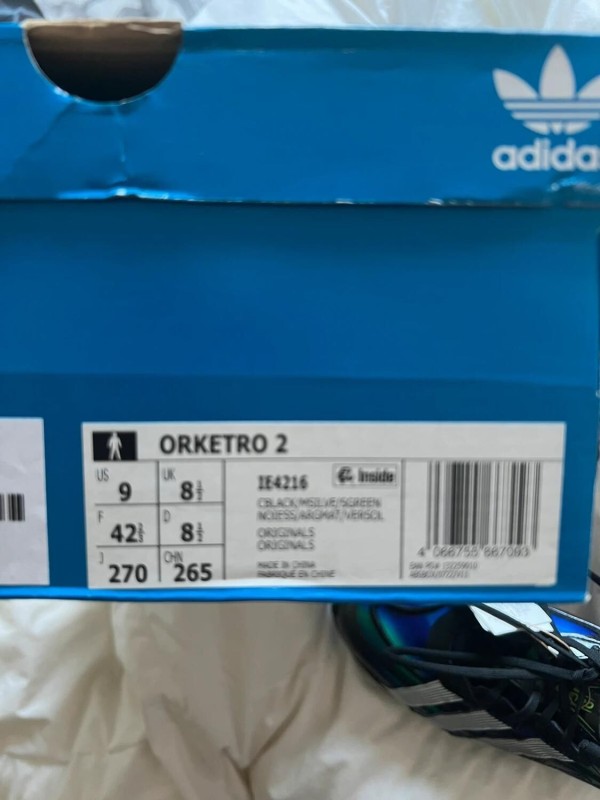 Adidas orketro noir t42,5 2