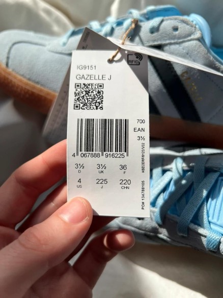 adidas gazelle bleu t36