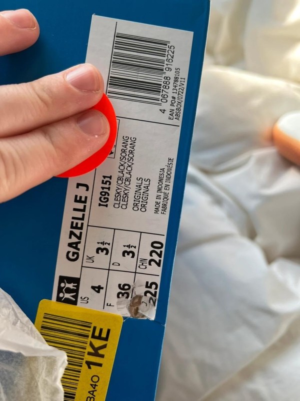 adidas gazelle bleu t36 2
