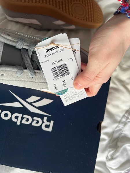 Reebok basse grise t44,5