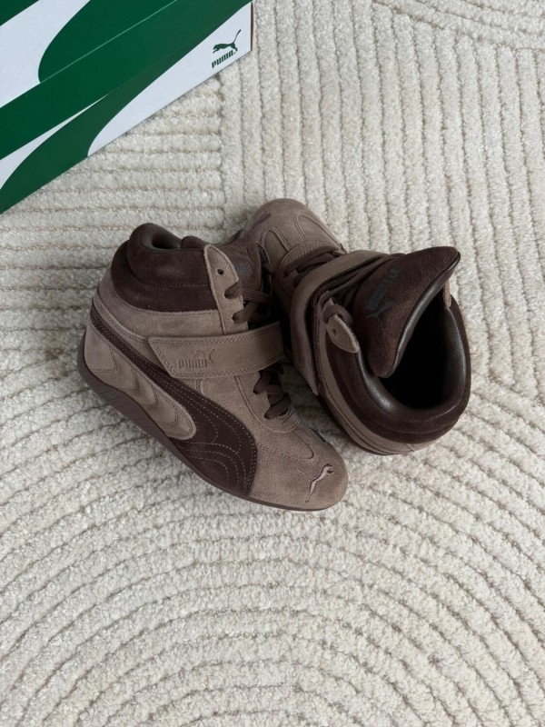 Puma Speedcat Wedge Totally Taupe Chocolate
