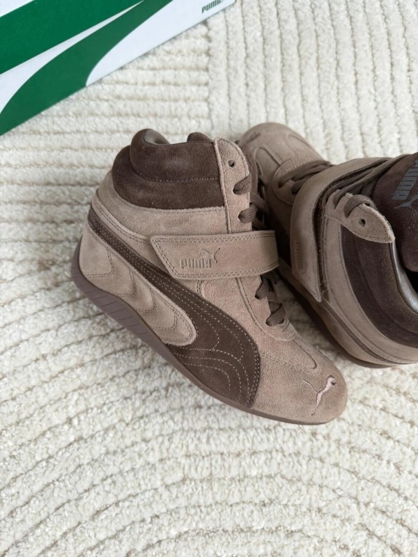Puma Speedcat Wedge Totally Taupe Chocolate 2