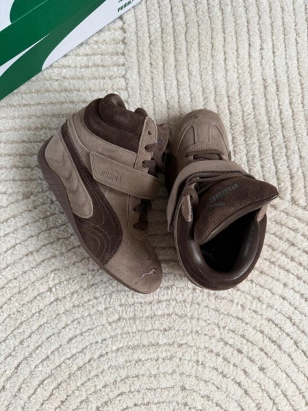 Puma Speedcat Wedge Totally Taupe Chocolate