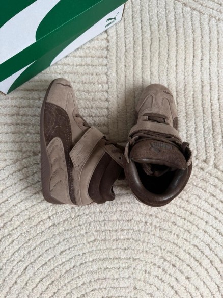 Puma Speedcat Wedge Totally Taupe Chocolate