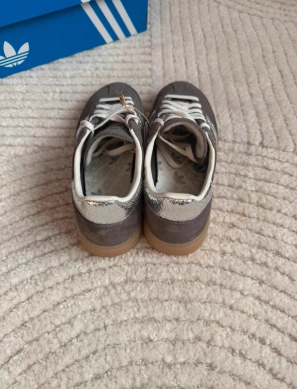adidas Handball Spezial Marron Gris Argenté - 40,5 2