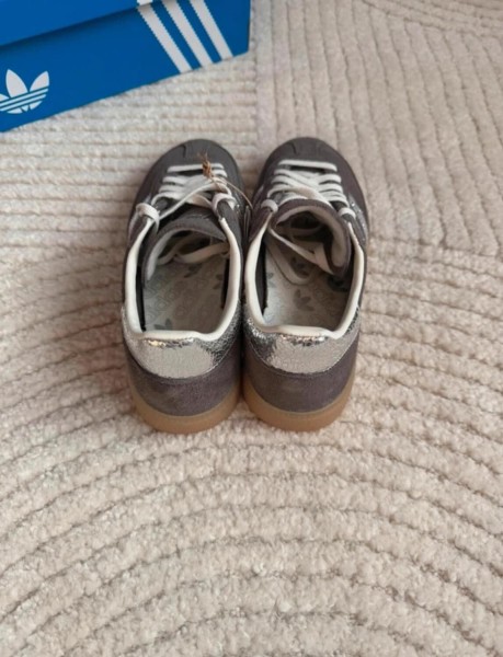 adidas Handball Spezial Marron Gris Argenté - 40,5