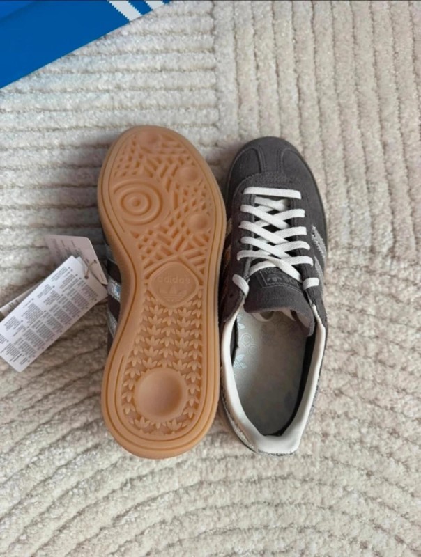 adidas Handball Spezial Marron Gris Argenté - 40,5 2