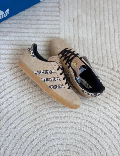 Adidas Gazelle Indoor Leopard Cream Beige - 37