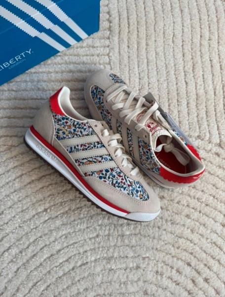 adidas SL 72 Liberty London White Floral - 38