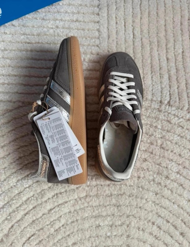 adidas Handball Spezial Marron Gris Argenté - 40,5 2